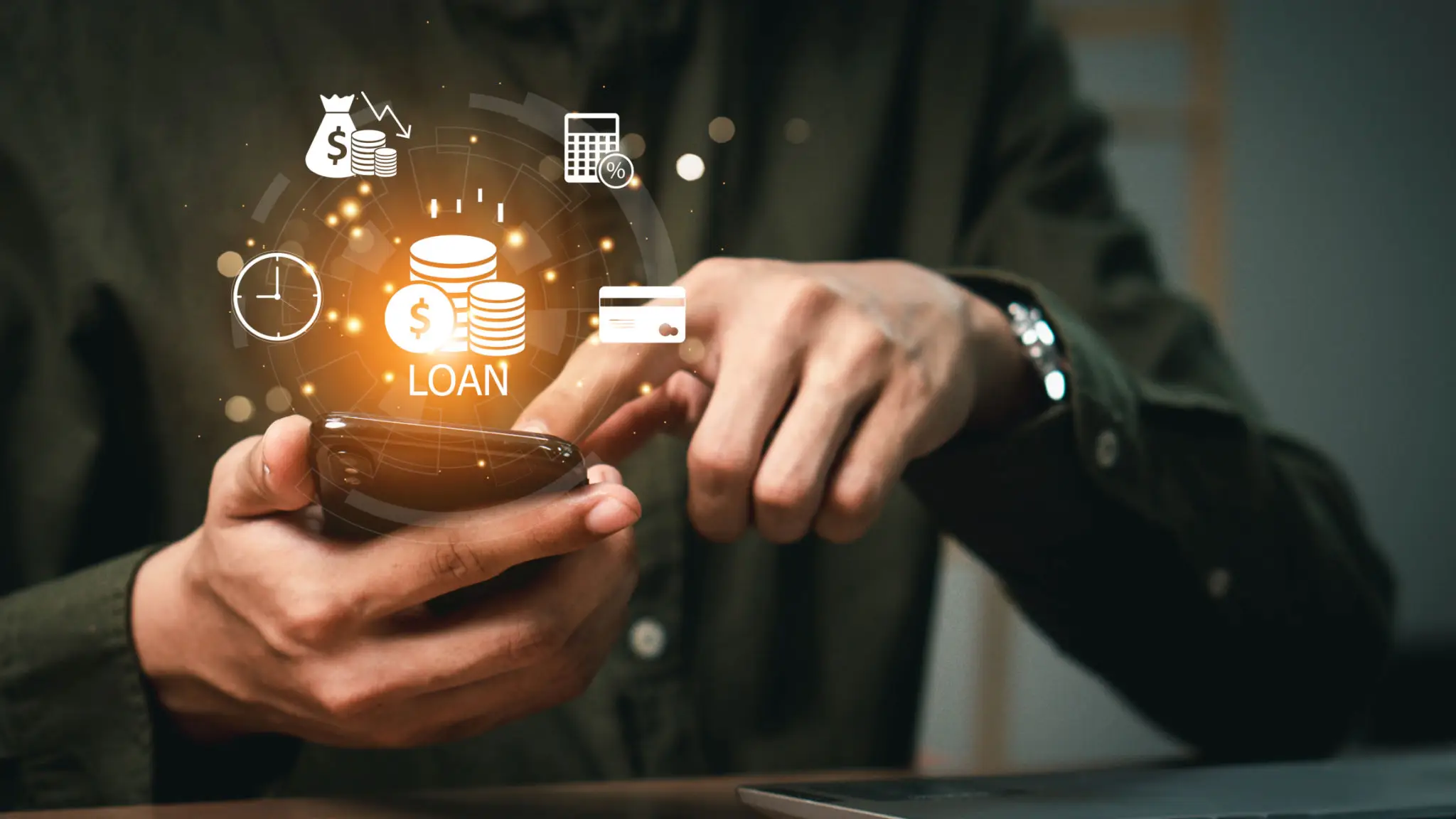 Digital lending and mobile phone