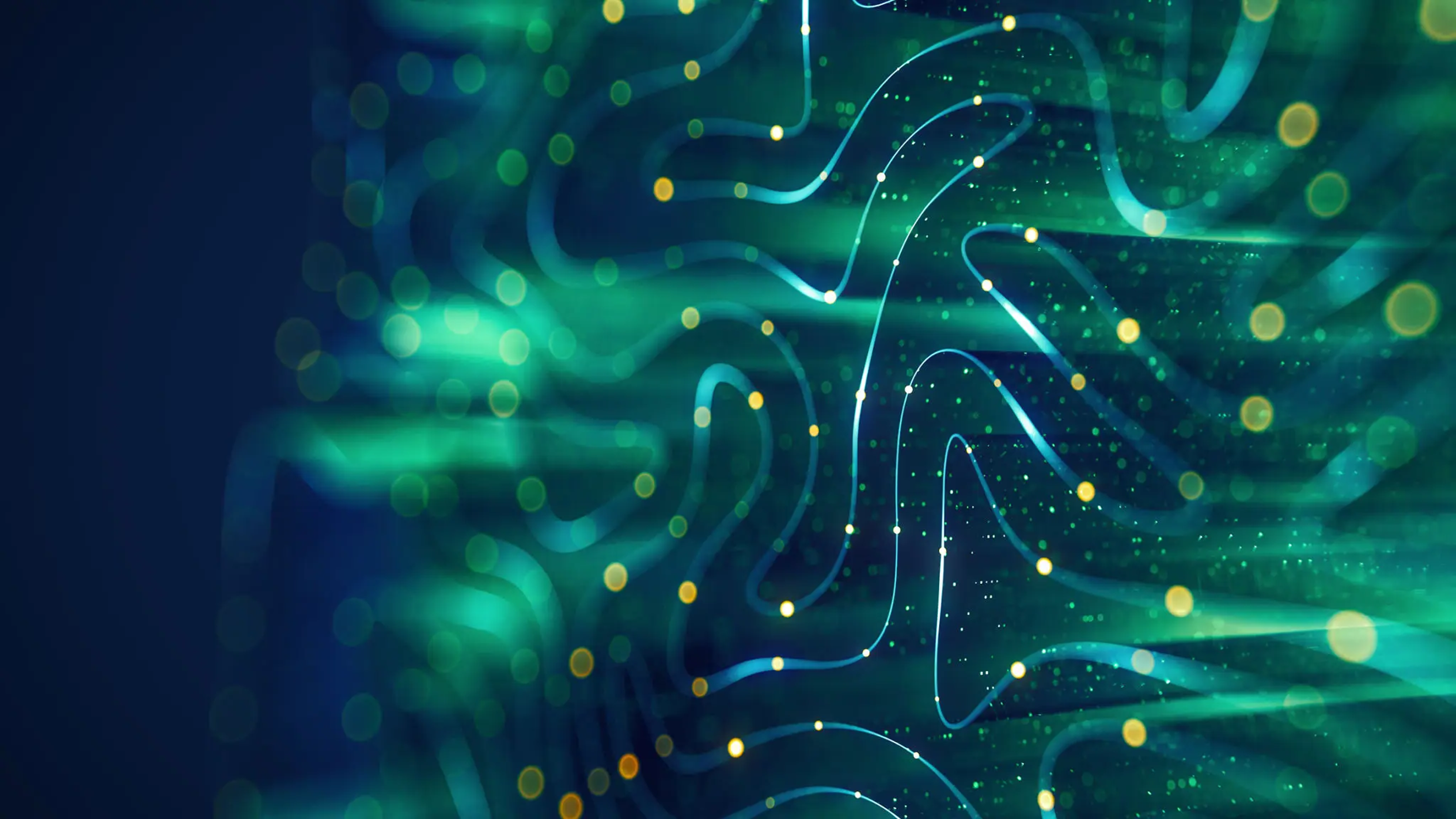 Connected paths representing enterprise transformation