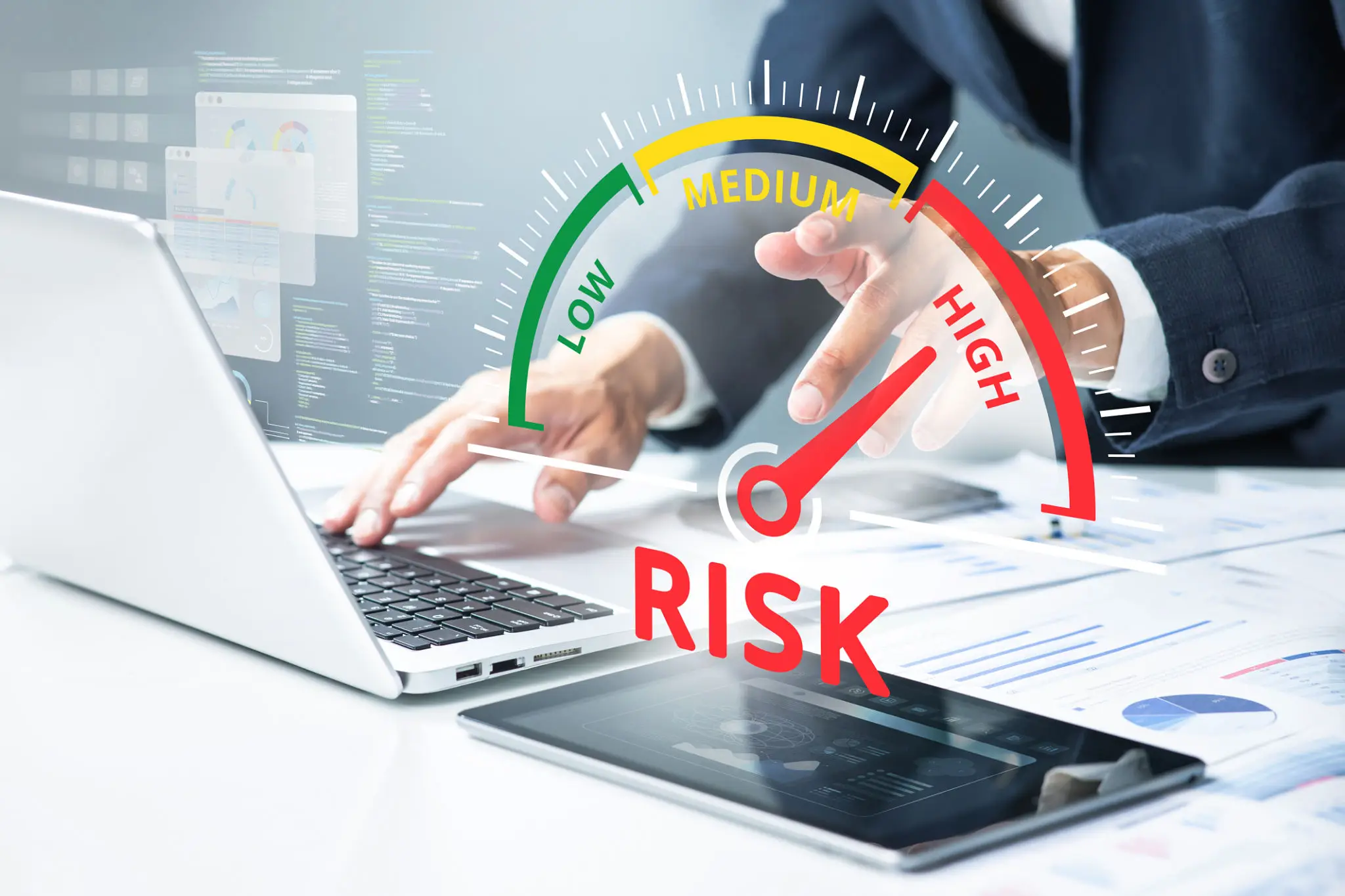 Credit risk dashboard with analytics